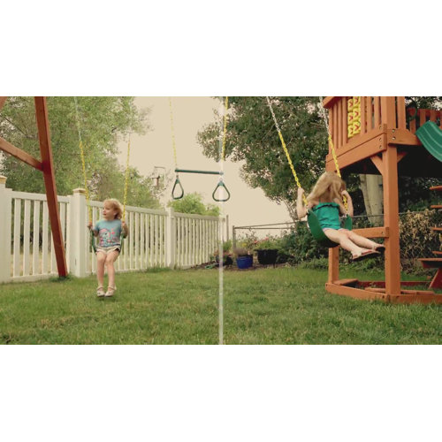 Gorilla Playsets Chateau II Swing Set & Reviews Wayfair
